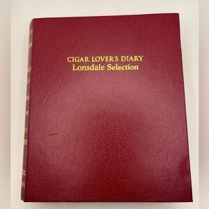 Cigar Lover's Diary Lonsdale Selection Cigar Box